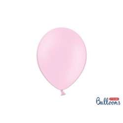 balony, balony na hel, dekoracje balonowe, balony Łódź, balony z nadrukiem, Balony Strong 27 cm,Pastel Baby Pink, 100 szt.