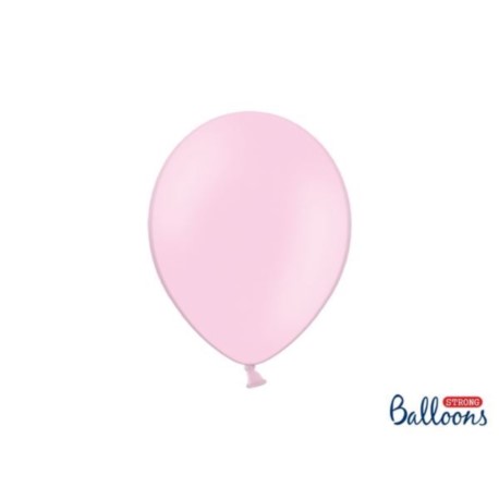 Balony Strong 27 cm,Pastel Baby Pink, 100 szt.