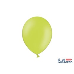 balony, balony na hel, dekoracje balonowe, balony Łódź, balony z nadrukiem, Balon Strong 27 cm, Pastel Lime Green 100 szt.
