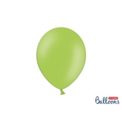balony, balony na hel, dekoracje balonowe, balony Łódź, balony z nadrukiem, Balony Strong 27 cm, Pastel Bright Green, 100 szt.