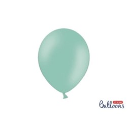 balony, balony na hel, dekoracje balonowe, balony Łódź, balony z nadrukiem, Balon Strong 27 cm,Pastel Mint Green, 100 szt.