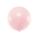 Balon okrągły 1m, Pastel Pale Pink