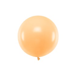 Balon okrągły 60cm, Pastel Light Peach