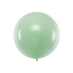 Balon okrągły 1m, Pastel Pistachio