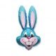 Balon foliowy 24" FX - "Rabbit" (niebieski)