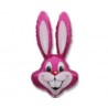 Balon foliowy 24" FX - "Rabbit" (różowy)