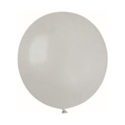 Balony G150 pastel 19 cali - szare/ 5 szt.
