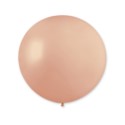 Balon kula pastel 80cm różowa mglista G30