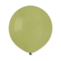 Balony G150 pastel 19" - Zielone Oliwkow / 5 szt.