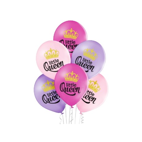 Balony 12" Little Queen 6 szt.