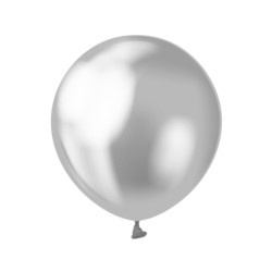 Balony Beauty&Charm, platynowe srebrne 5"/ 20 szt.