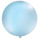 Balon 1m, okrągły, Pastel błękit, 1 szt.