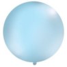 Balon 1m, okrągły, Pastel błękit, 1 szt.