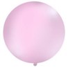 Balon 1m, okrągły, Pastel różowy, 1 szt.