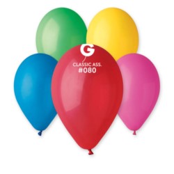 Balon G90 Gemar pastel 10"- mix kolorów 100 szt