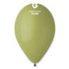 Balony G90 pastel 10" - zielone oliwkowe 98/ 100 s