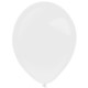 Balony lateksowe Decorator Frosty White 14" 50szt