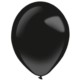 Balony lateksowe Decorator Czarne 35cm/14" 50szt.