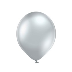Balony chromowane Srebrne, 13cm, 100 szt.
