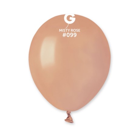 Balon A50 pastel 5"- Różowe Mgliste 99/ 100 szt.