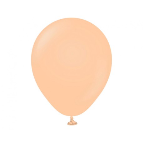 Balony Beauty&Charm, makaronowe łososiowe 5"/20szt