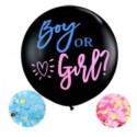 Balon gigant 90 cm GENDER REVEAL PARTY BOY OR GIRL