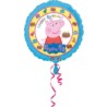 Balon, foliowy "Świnka Pepa Happy Birthday"