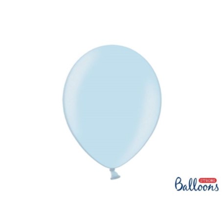 Balony Strong 30cm, Metallic Baby Blue