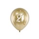 Balony Glossy 30cm, 21, złoty