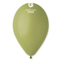 Balon G110 pastel 12" - zielone oliwkowe 98/ 100