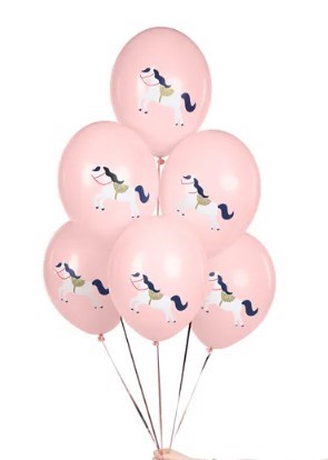 Balony 30 cm, Konik, Pastel Pale Pink Balony 30 cm, Konik, Pastel Pale Pink