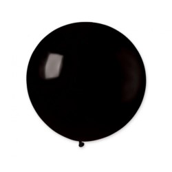 Balon G30 pastel kula 0.80m - czarna 14