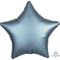 Balon foliowy gwiazdka "Satin Luxe Steel Blaue"