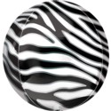 Balon foliowy Orbz Zebra 38cm x 40cm