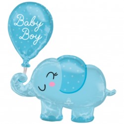 Balon foliowy słonik Baby Boy 73 x 78 cm