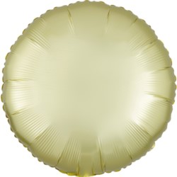 Balon foliowy okrągły Satin Luxe, pastelowy-złoty