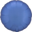 Balon foliowy okrągły Silk Lustre Azure Niebiesk