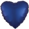 Balon foliowy serce Silk Lustre Navy Niebieski