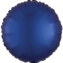 Balon foliowy okrągły Silk Lustre Navy Niebieski