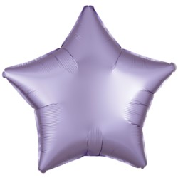 Balon foliowy gwiazda Silk Lustre Pastel Lilac