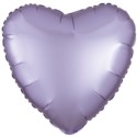 Balon foliowy serce Silk Lustre Pastel Lilac 43cm