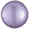 Balon foliowy okrągły Silk Lustre Pastel Lilac