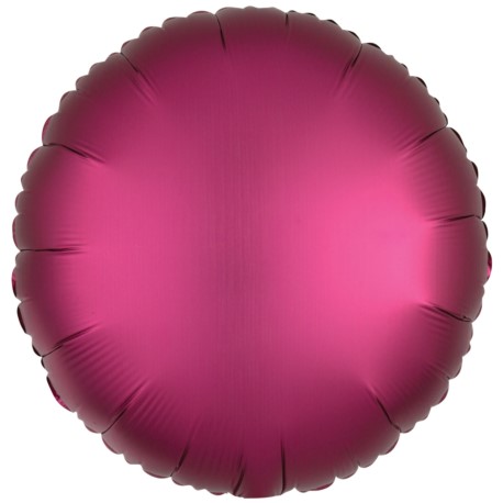 Balon foliowy okrągły Silk Lustre Pomegranate