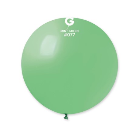 Balon G30 kula 80cm, miętowa 1 szt.