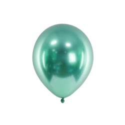 Balony Glossy 30cm, butelkowa zieleń / 10szt.
