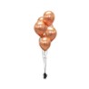 Balony Beauty&Charm, platynowe miedzia 12"/ 7 szt.