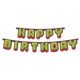 Girlanda papierowa Happy Birthday - Game On, 160 c