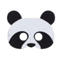 Maska filcowa "Panda", rozm. 17.5 x 14.5 cm
