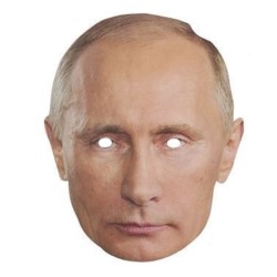 Maska papierowa "Vladimir Putin"