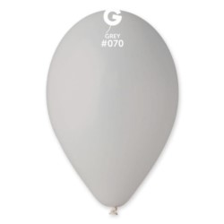 Balon G110 pastel 12" - "szary" / 100 szt.